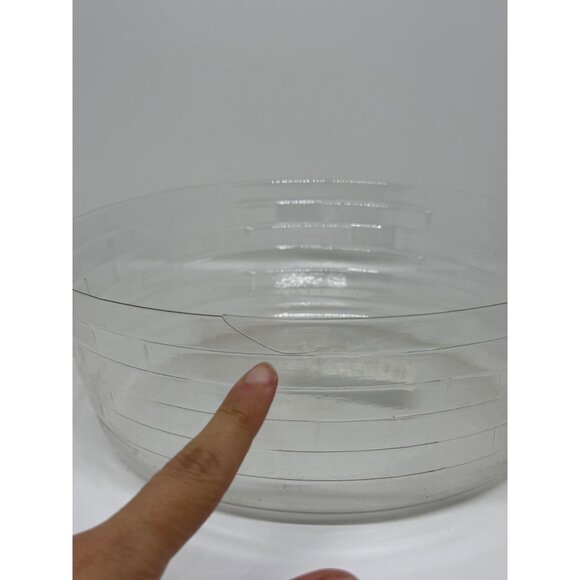 Longaberger 45501 Clear Plastic Basket Protector Liner 9.5"x3.5" Darning Basket - Picture 3 of 7